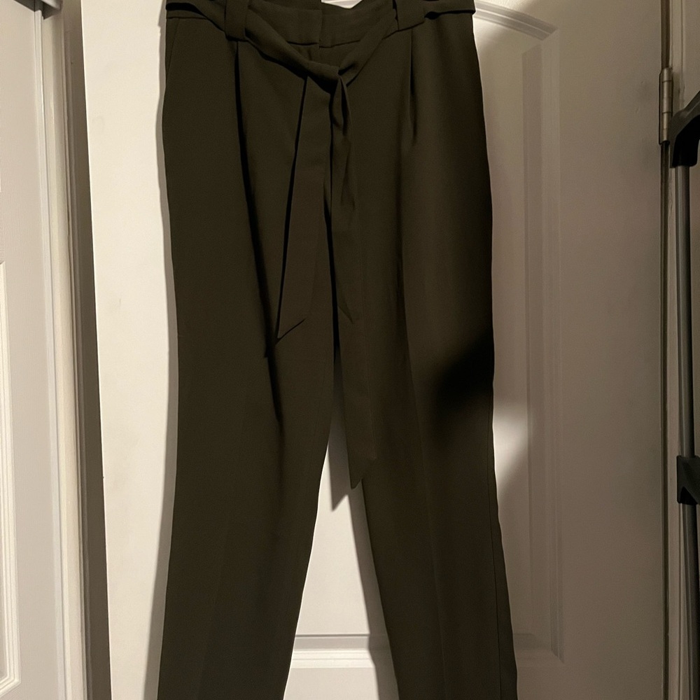 (4 pair) Express paper bag, high waist, tapered pants - Picture 2 of 11